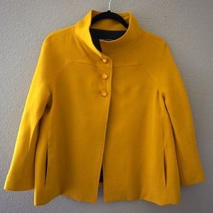 Randy Kemper • Gold Wool Jacket • Size 10